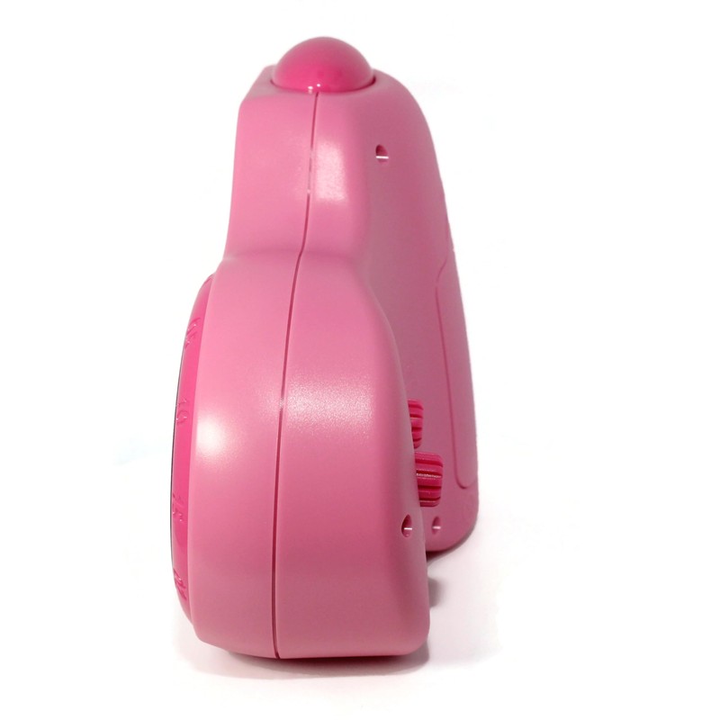 Atlanta Unicorn Children's Alarm Clock without Ticking for Girls Pink