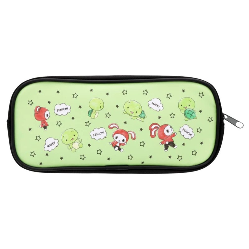 Sunstar Stationery Maizen Sisters Pen Case, Large Capacity, B Pattern