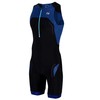 ZONE3 Men's Performance Culture Trisuit, Marl Navy/Black, L