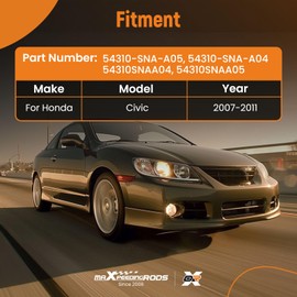 maXpeedingrods Transmission Shifter Cable for Honda Civic 2007-2011 54310-SNA-A05 54310-SNA-A04 54310SNAA04 54310SNAA05