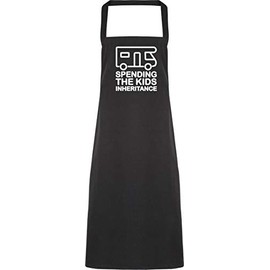 Hippowarehouse Spending The Kids Inheritance - Motorhome Apron kitchen cooking painting DIY onesize adult