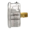 PIC Gauges PRO-202L-254R Center Back Mount Glycerin Filled Industrial Pressure