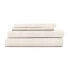 LINENS & HUTCH Thatch Pattern 4-Piece Sheet Set
