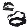 Restokki Elastic Headlamp Strap, Headlamp Strap Black Flashlight Headband for