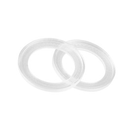 Motoforti 2Pcs Car Speaker Spacer Ring Mounting Spacer Plate for 2.5 Inch Speakers Acrylic 60mm ID Universaly Long-Lasting