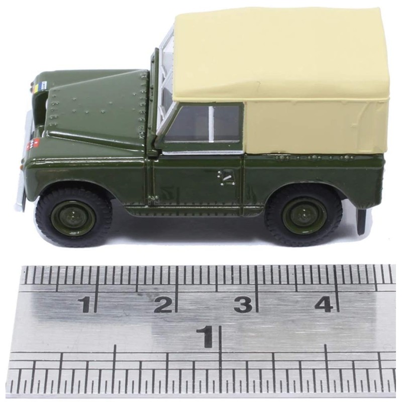 Oxford Diecast 1/76 Land Rover Series II SWB Canvas REME