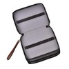 Becho Multifunction Zipper Soft Leather Pencil Case with Multi-Layer Zipper