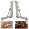 250N Heavy Duty Soft Close Lid Support Hinge, Chest Hinges