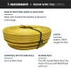 Sandbaggy Yellow PVC Rebar Tie Wire Reel 16 Gauge |