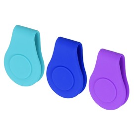 YOKIVE 3 Pcs Golf Hat Clips, Sports Silicone Caps Clamps with Magnetic Removable Ball Markers Holders for Woman Man Storage Golf (Color)