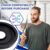 Flange Gasket for Water Heater Ø 121x36,5 mm with the