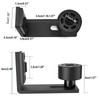 2 Pcs Adjustable Wall Door Floor Guides Bottom Sliding Door