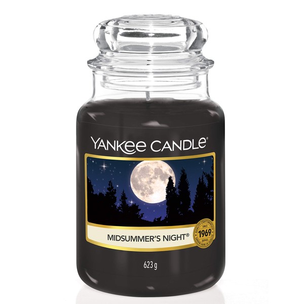 Yankee Candle 5038580000504 jar Large Midsummer's Night YSDMN, one size, Blue