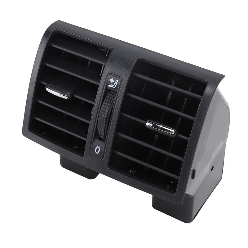 Car Rear Center Air Conditioning Outlet Vent Nozzle 1TD819203 Black