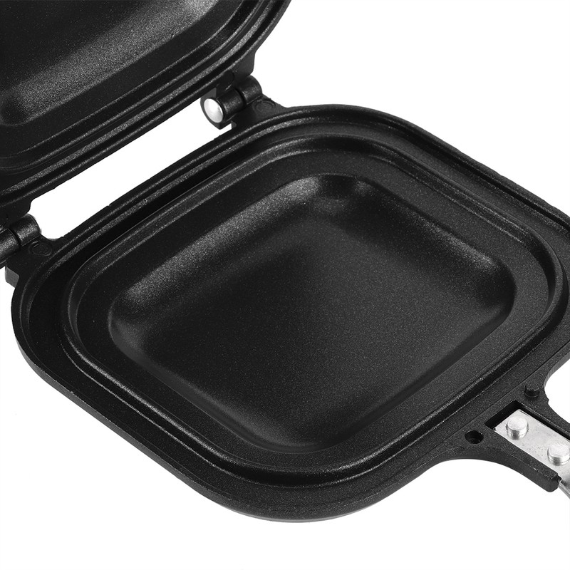 Double-Sided Multifunction Fry Pan Sandwich Toaster Breakfast Maker Nonstick Baking