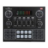 V9 Bluetooth Sound Card, Bluetooth Sound Mixer Board with 16Effects,