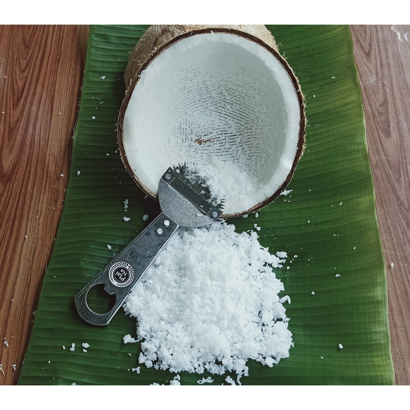 Plai Na Coconut Hand Grater Scraper Shredder Blade Meat Removal