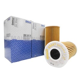 MAHLE O9601 O9601 Oil Filter, Oil Element, Nissan X-Trail Diesel (LDA-DNT31), Set of 2