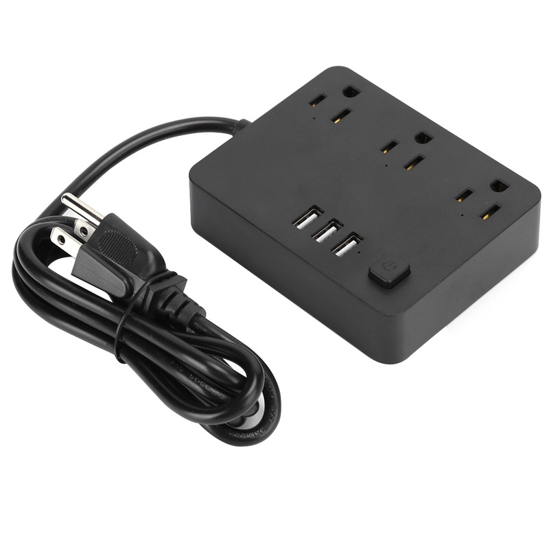 Desktop Smart Fast Charging Power Strip with 3 Outlet 3