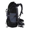 50L Waterproof Bag Camping Climbing Outdoor Travel Hiking Backpack Black