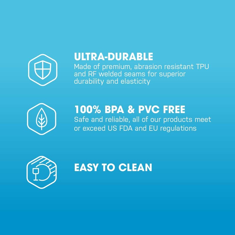 Hydrapak Softflask Softflasche, 500 ml, Malibu Blue