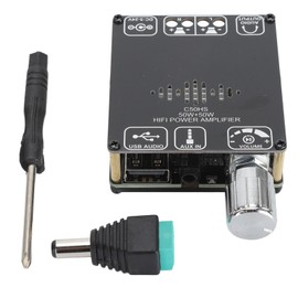 Bluetooth Amplifier Board Professional 50W 50W TPA3116D2 HiFi Level Bluetooth 5.0 Sound Amplifier Board for Amplifier Smartphones Laptops