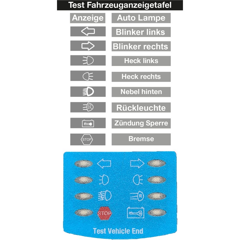Berger & Schröter 20021 LED Trailer Tester, Car & Trailer