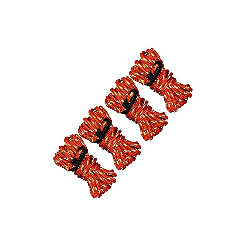 ust Reflective Guy Line (4 Pack), Orange