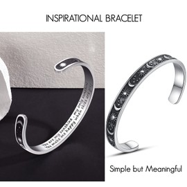 TONY & SANDY You Are My Sunshine Gifts Jewelry Bracelet Inspirational Graduation Teen Girl Gifts Ideas Daughter Granddaughter Motivational Bracelet Women Best Friend Birthday Christmas