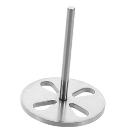 Healeved Foot Sanding Bits for Nail Drill Electric Nail File Discs Coarse Sandpaper Round Thick Metal Discs Small Foot Sander Refill Mandrel for Toenail Grinding Tool