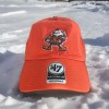 ’47 Cleveland Browns Hat Brownie The Elf Orange Adjustable Cap