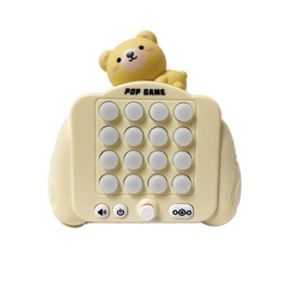 Fidget Pad Variety 5 Fidget Toy Push Pop Game Rhythm Game Toys for Kids Game Sound Game Educational Push Push Pop Rhythm Tap Game Portable Game 6+ Christmas with Japanese Instruction Manual (English