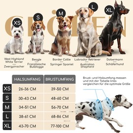 Freudentier Dog Harness, Exceptionally Elegant, Breathable Padding, Absolutely Secure Fit, Chest Harness for Large Medium and Small Dogs