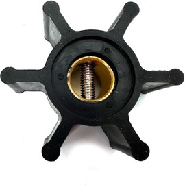 Marinepro Water Pump Impeller with Gasket & O-Ring for Jabsco Johnson YANMAR Engine Pump 09-810B 18653-0001 18653-0001-P 653-0001 128990-42200 9-45713 18-4571