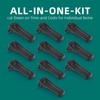 AUTOKAY 10pcs Belt Clip for Baofeng RETEVIS H-777 BF-666S, BF-777S,BF-888S