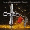 4 in 1 Cross Switch Key Wrench Universal Square Triangle