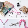 Rosary Prayer Beads Cross Necklace Bracelet First Holy Communion Baptism