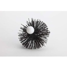 Copperfield Chimney Supply RoVac 4" Dryer Vent Brush w/Female ButtonLok End