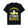 Limonata Stand Boss Succo di limone Regalo Maglietta