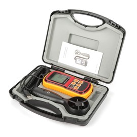 Handheld LCD Digital Anemometer Air Speed Tester GM8901 Measure Meter Wind Velocity Temperature Measure Meter