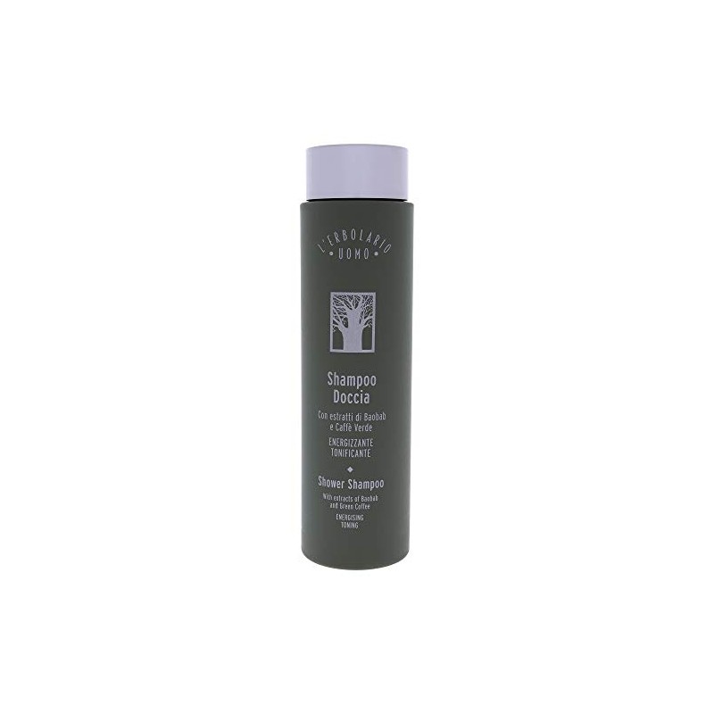 LErbolario Uomo Shower Shampoo For Unisex 8.4 oz Shampoo