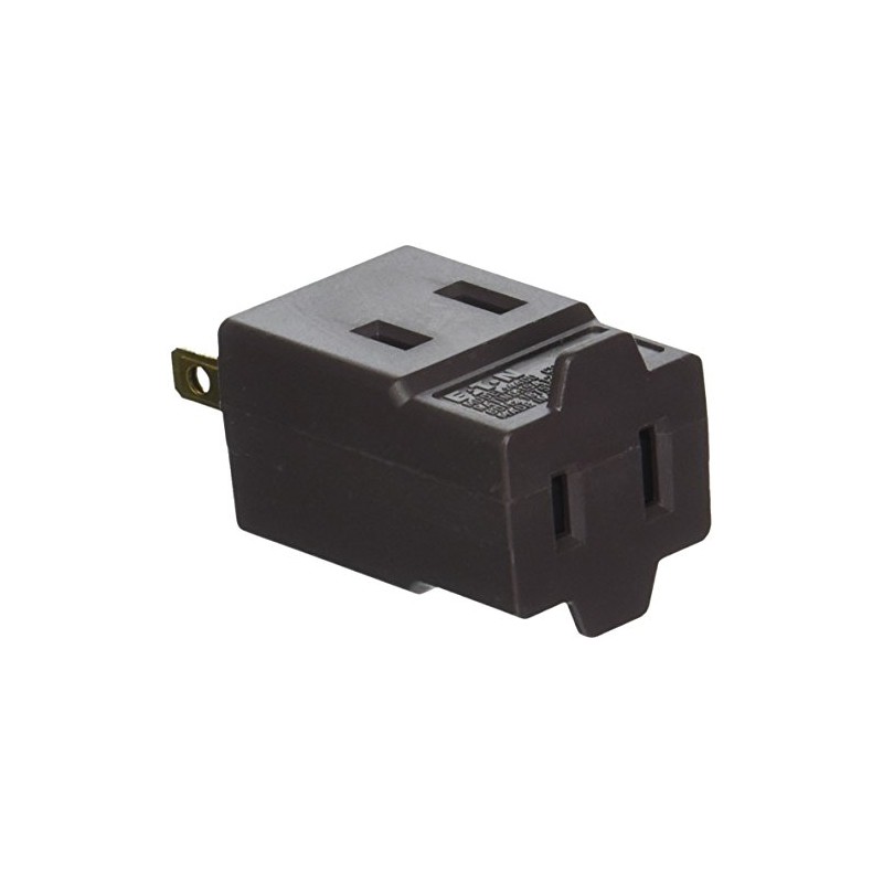 Brown 3outlet 2wire Cube Tap