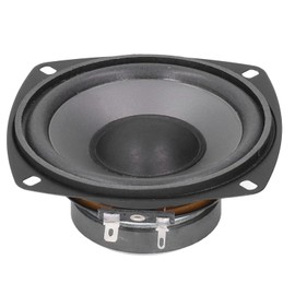 Leapiture 4in Woofer Car Audio 400W 4 Ohm 12V 93dB Car Surround Audio Car Bass Sound Speaker Vehicle Subwoofer for Auto Sound System