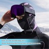 Amexo Ski Mask, Warm Windproof Balaclava, Motorcycle, Breathable and Elastic
