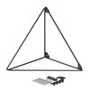 Heian Shindo LABRICO WPK-68 Wall Shelf, Triangle Frame, Large, Shelf