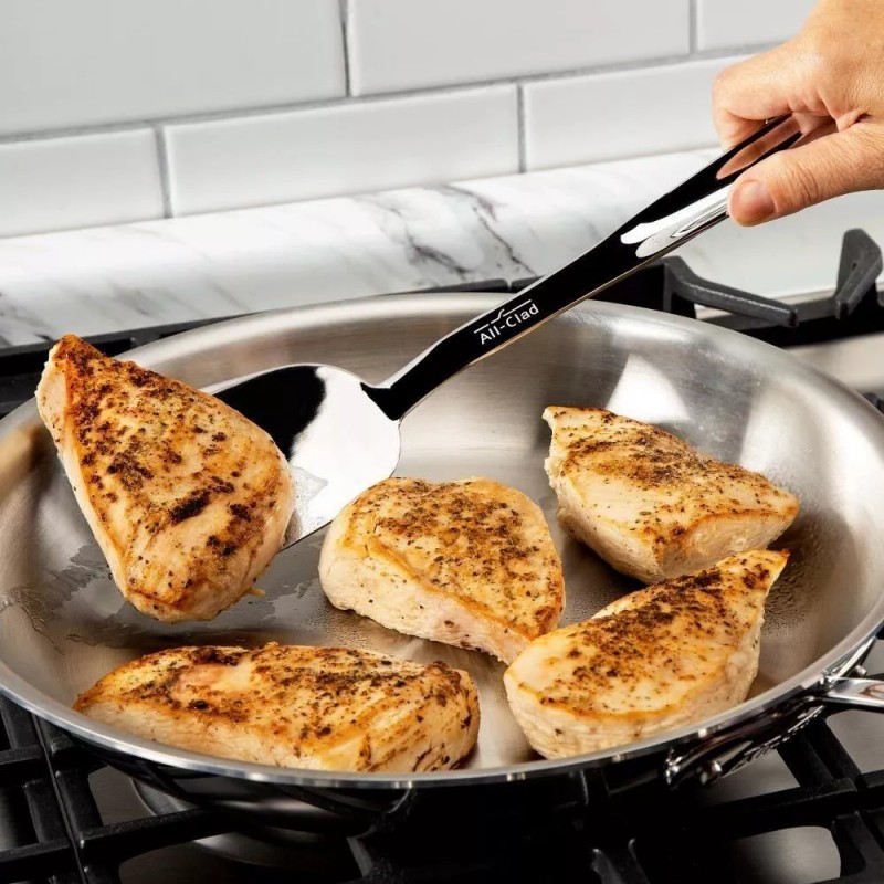 All-Clad Brand New All Clad T106 Stainless Steel Spatula Turner