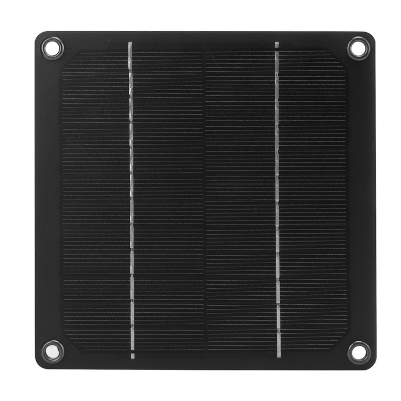 Solar Fan Effective Cooling Safety Protection Easily Install 3W 43.4CFM
