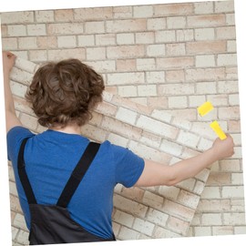 Mipcase Wallpaper Roller Tool Kit Soft Rubber Seam Roller for Smooth Vinyl Wallpaper Art Projects and Crafts Ergonomic Handle for Comfortable Use and Fast Installation