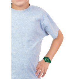 Lacoste Mini Tennis Kids' Green's Tr90 With Green's Silicone Strap (Model: 2030055)