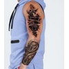 ROARHOWL Very Cool Machine 3D Realistic Fake Tattoos, Wound Robot